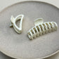 The Briella White Hair Clip